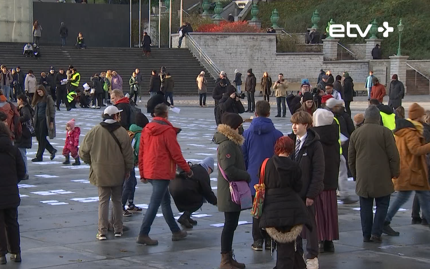 Митинг в поддержку народа Палестины прошел в Таллинне 5 ноября.