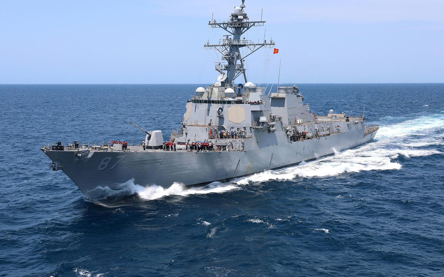 USA hävitaja USS Mason.