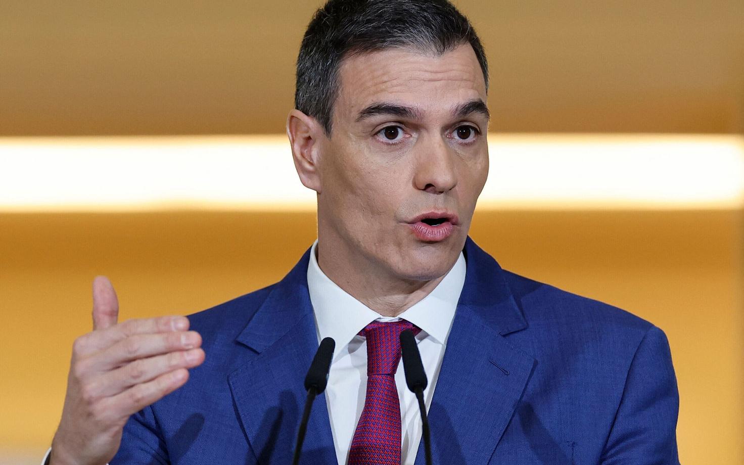 Hispaania peaminister Pedro Sanchez.