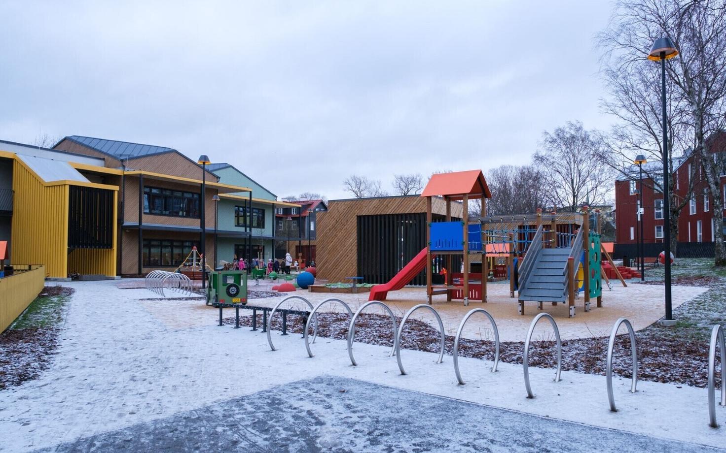 Kelluke Kindergarten in Tallinn's Kalamaja neighborhood. February 10, 2023.