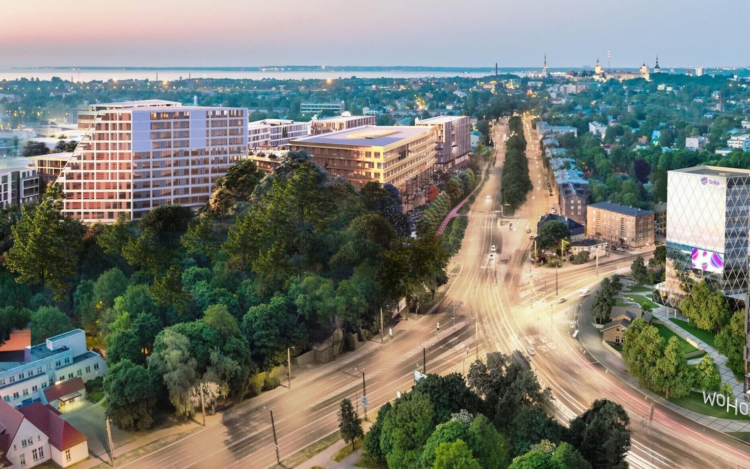 Эскиз будущего квартала