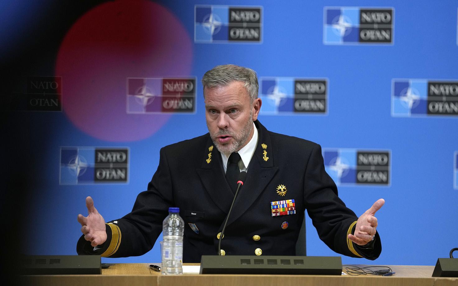 NATO sõjalise komitee esimees Rob Bauer.