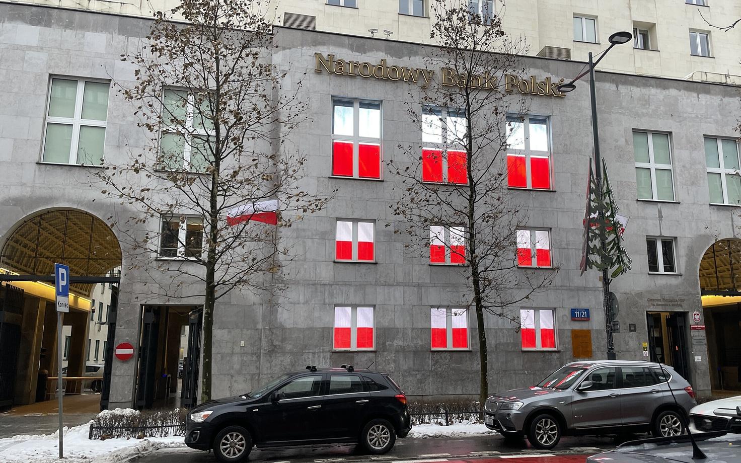 Зимняя Варшава.