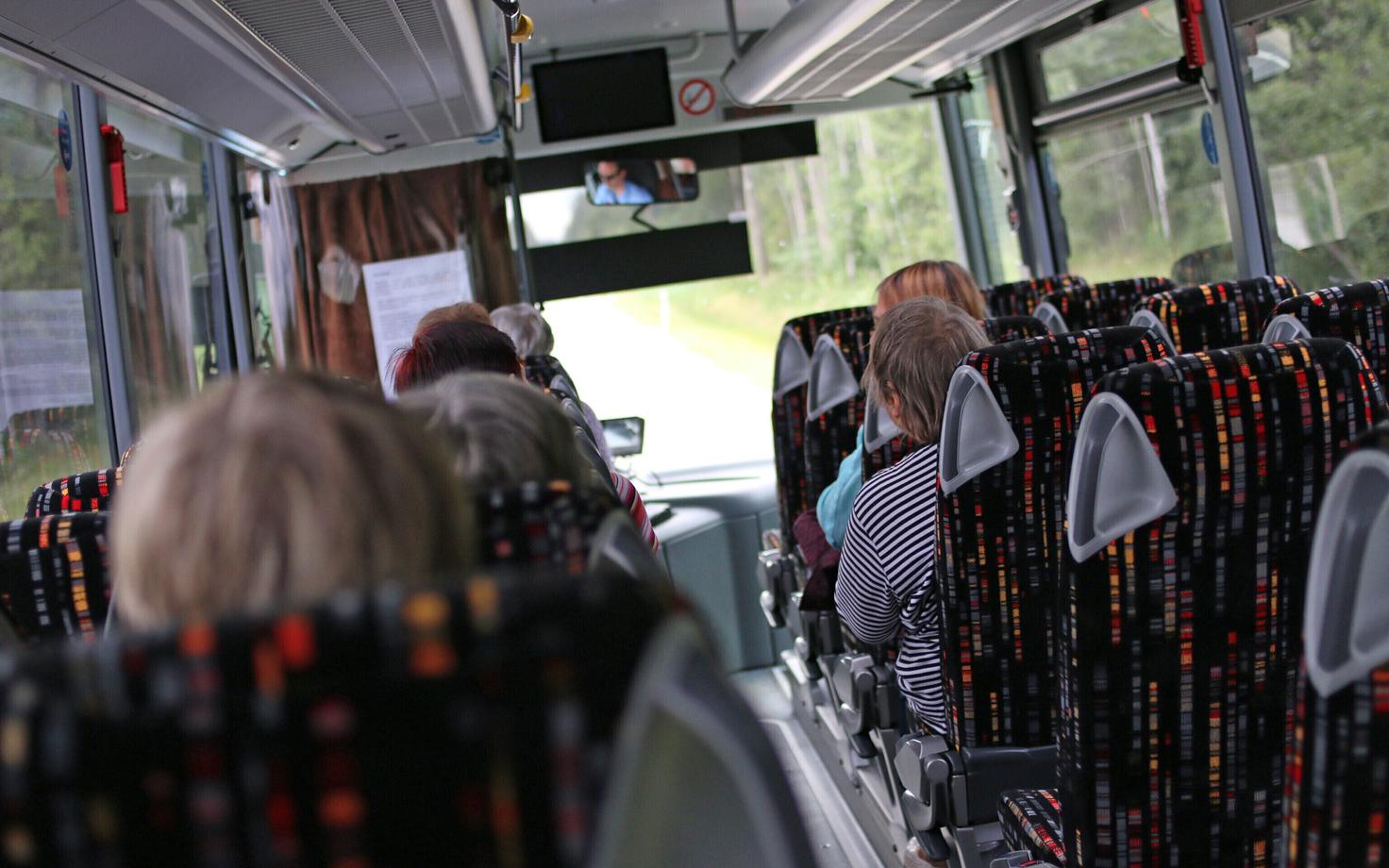 Уездный автобус.