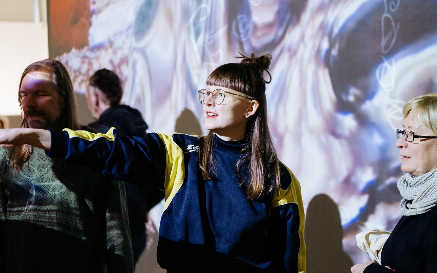 Estonian artist Kristina Õllek.