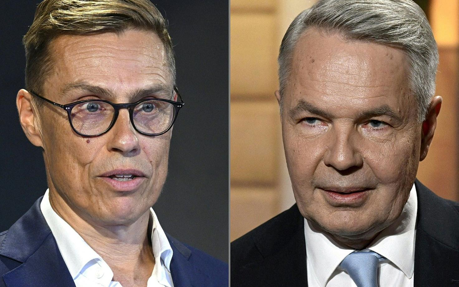 Alexander Stubb (vasakul) ja Pekka Haavisto.