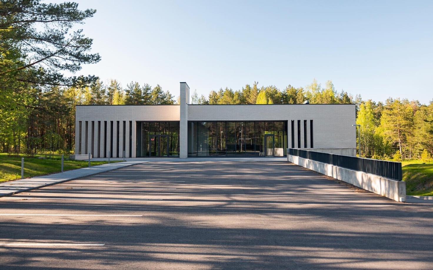 The Liiva cemetery crematorium.