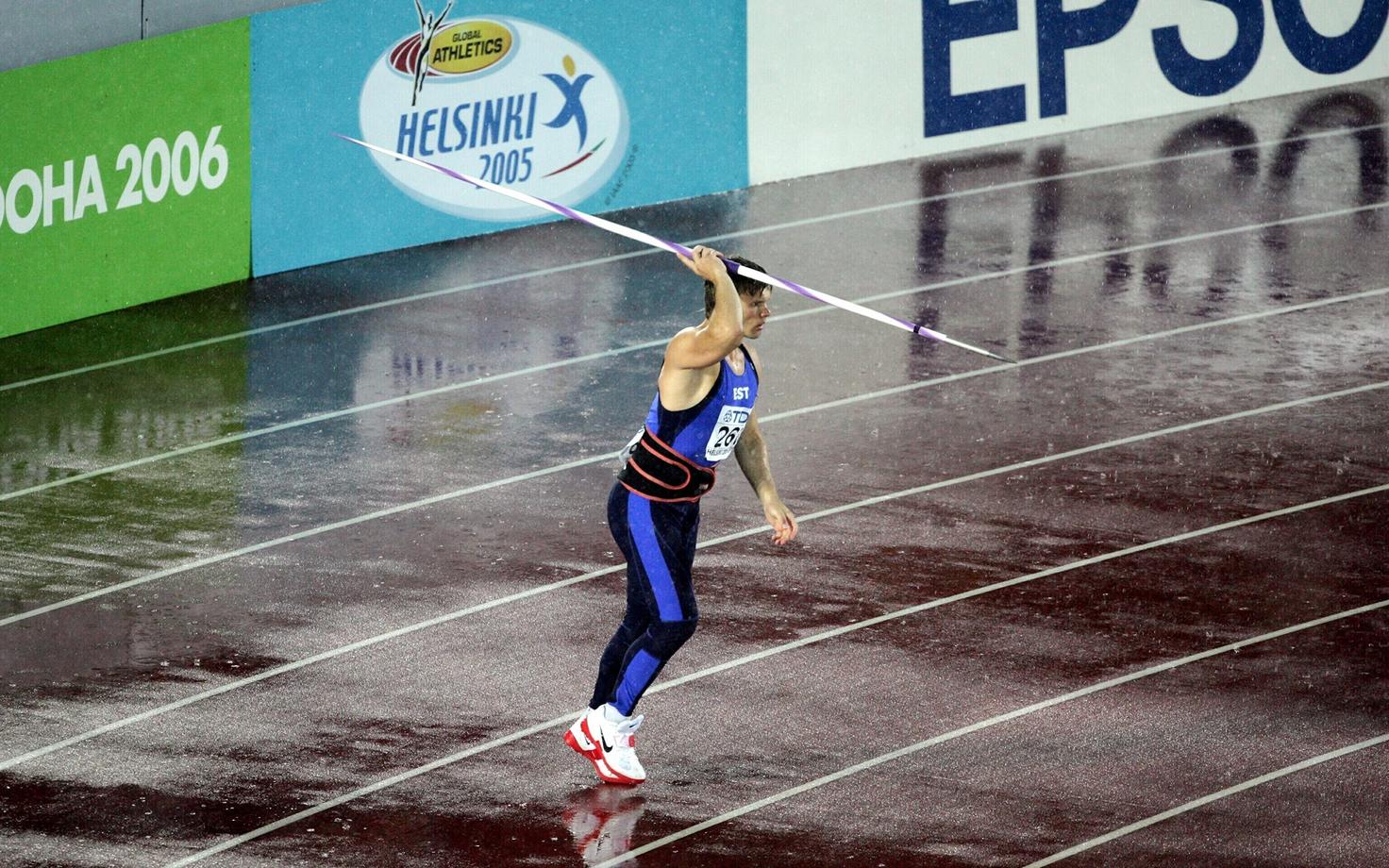 Andrus Värnik Helsingi MM-il
