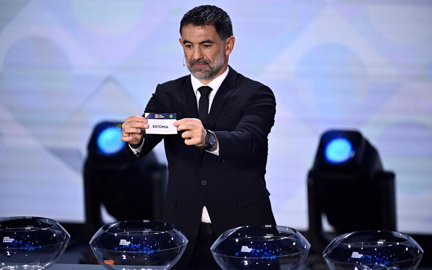 Жеребьевку с участием сборной Эстонии провел Йоргос Карагунис из Греции.