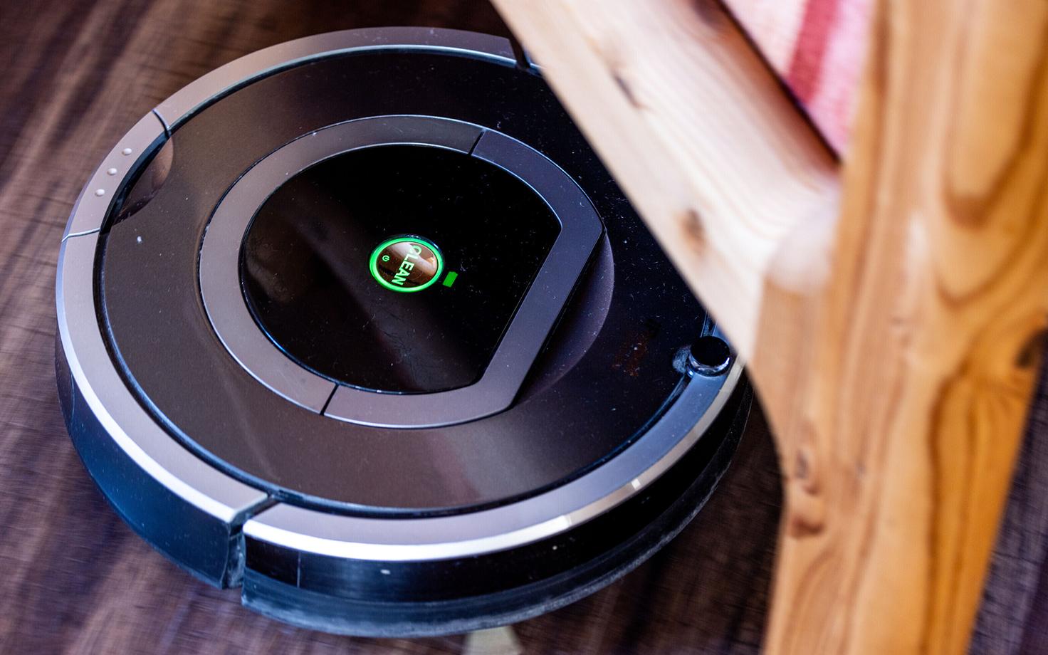 Робот-пылесос. Иллюстративная фотография.