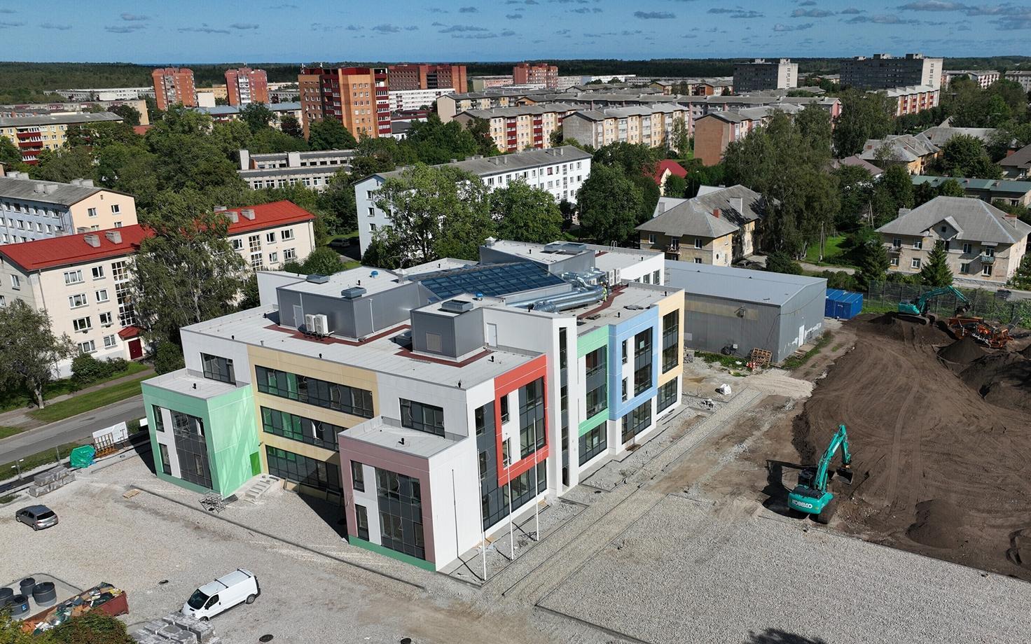 Кесклиннаская основная школа в Кохтла-Ярве.