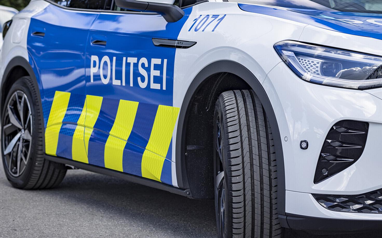 Полицейский автомобиль. Иллюстративная фотография.