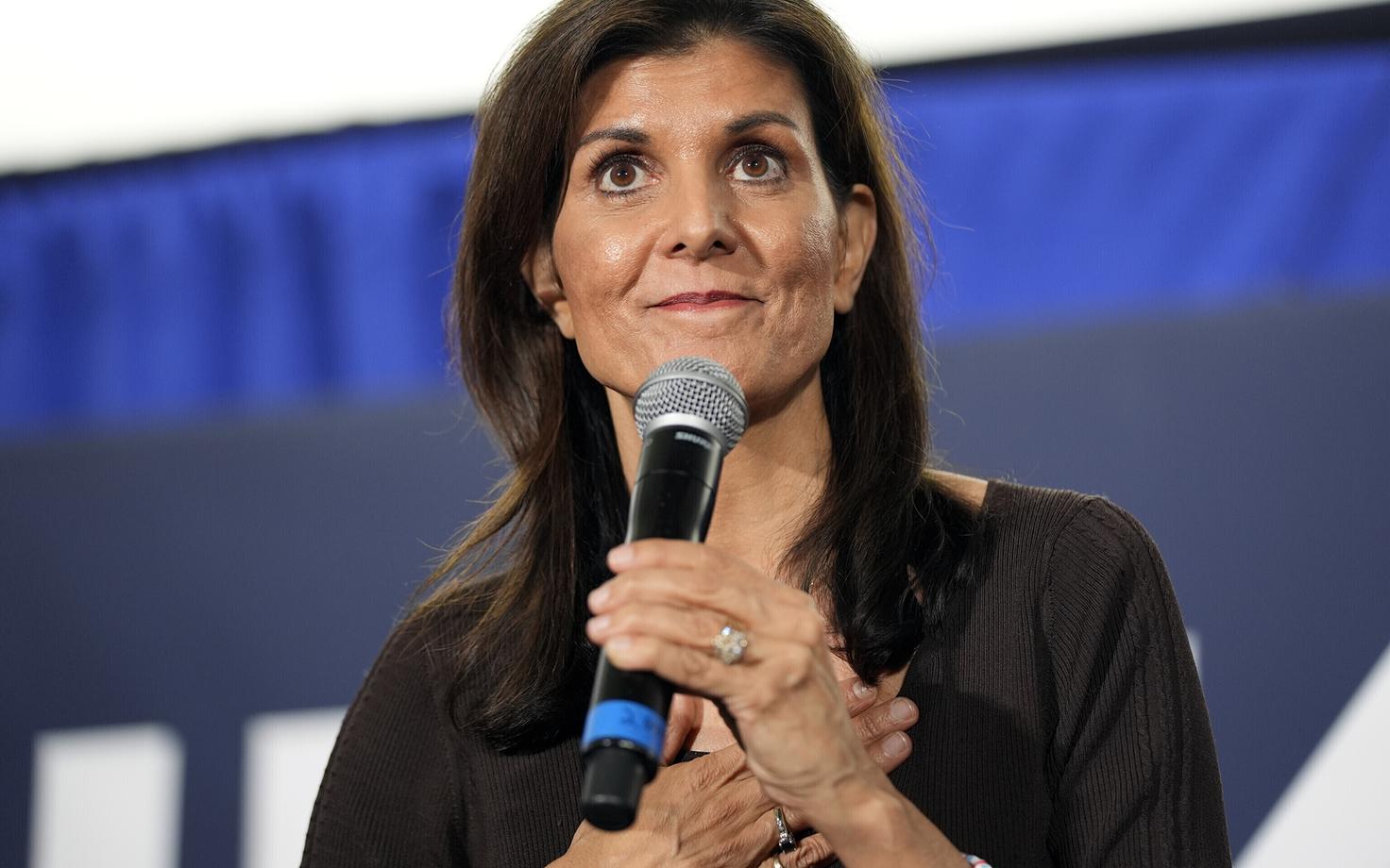 USA vabariiklaste ametlikuks presidendikandidaadiks pürgiv Nikki Haley.