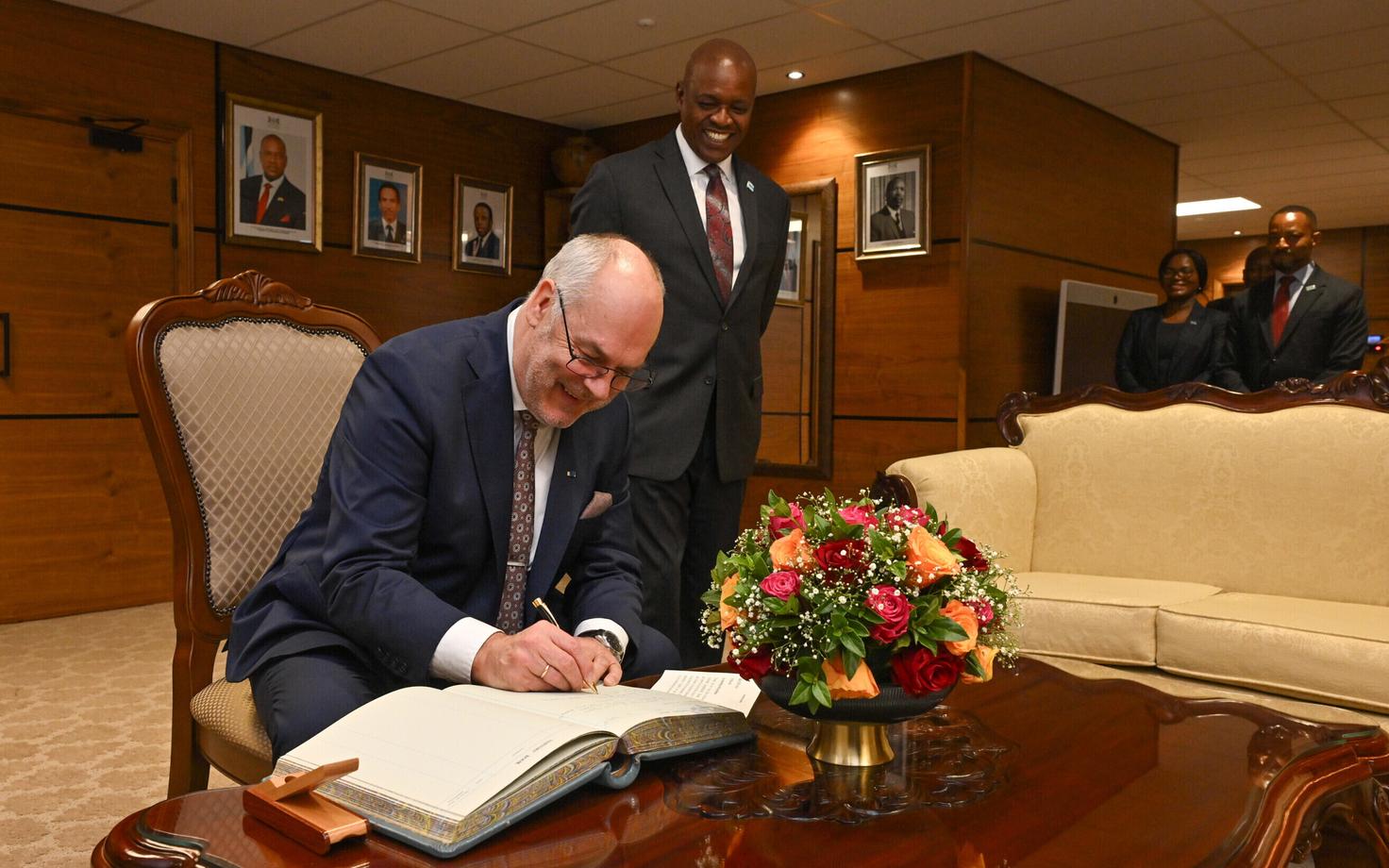 Государственный визит президента Алара Кариса в Ботсвану.