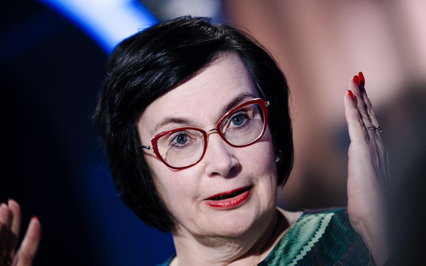 Катри Райк в студии ERR.