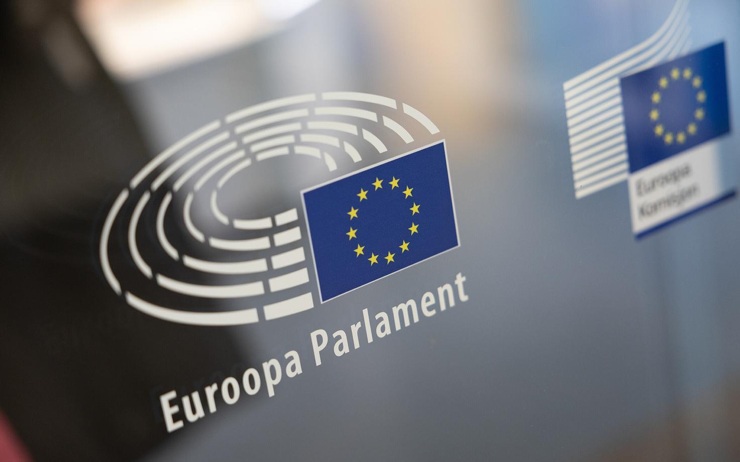 Euroopa Parlamendi logo.