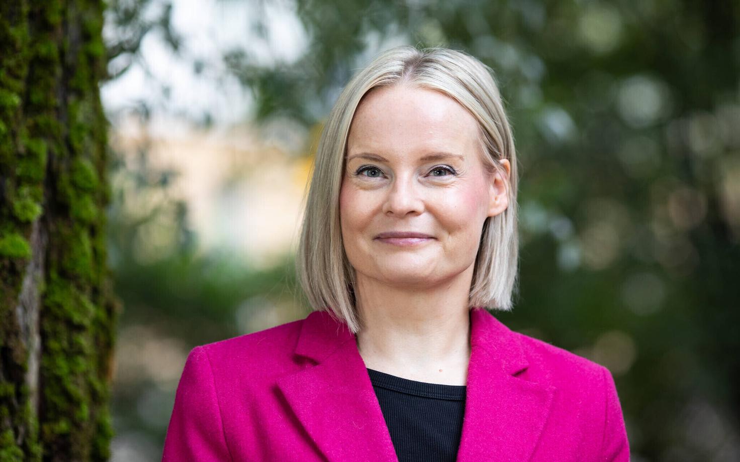 Министр финансов Финляндии Риикка Пурра.