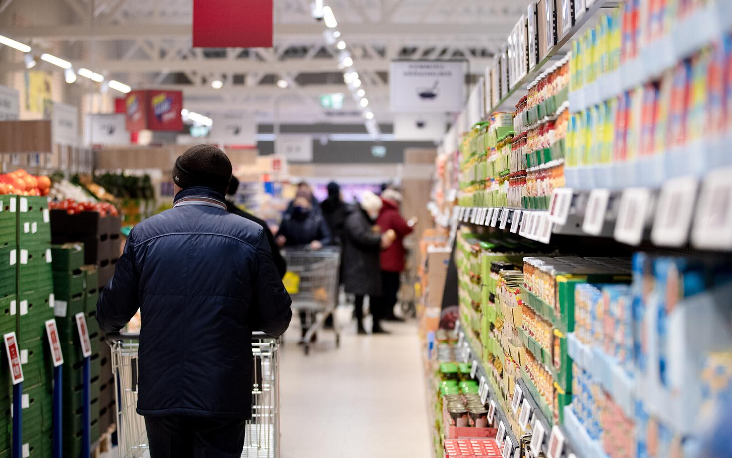 Продуктовый магазин. Иллюстративная фотография.