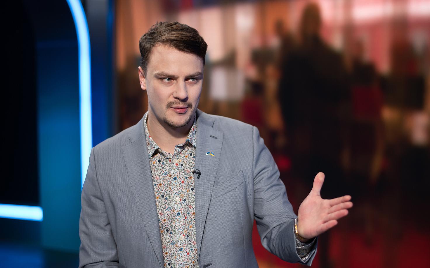 Алексей Яшин в студии ERR.