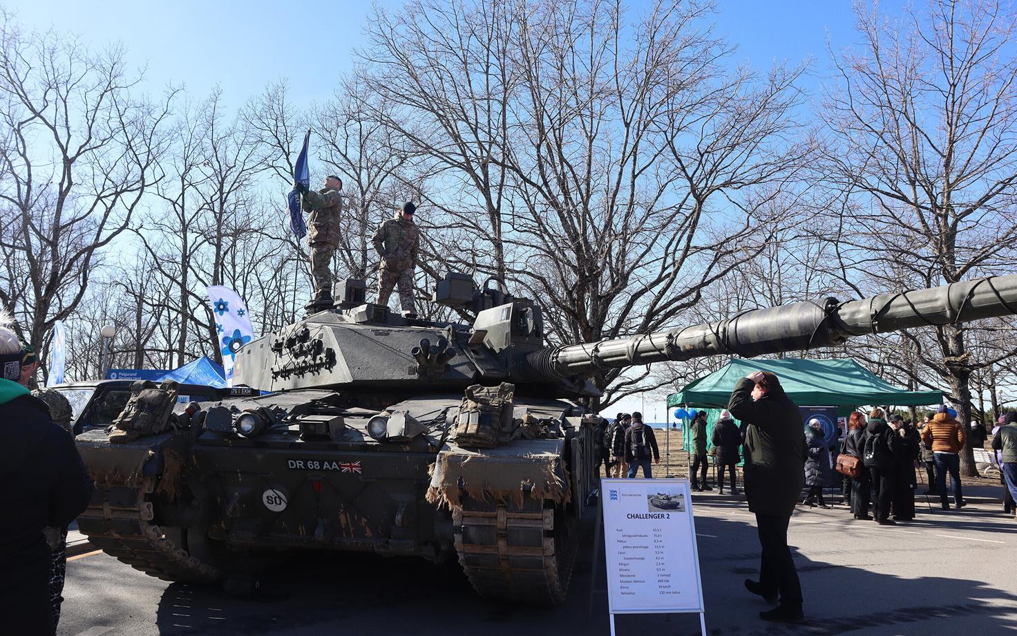 British Challenger 2.