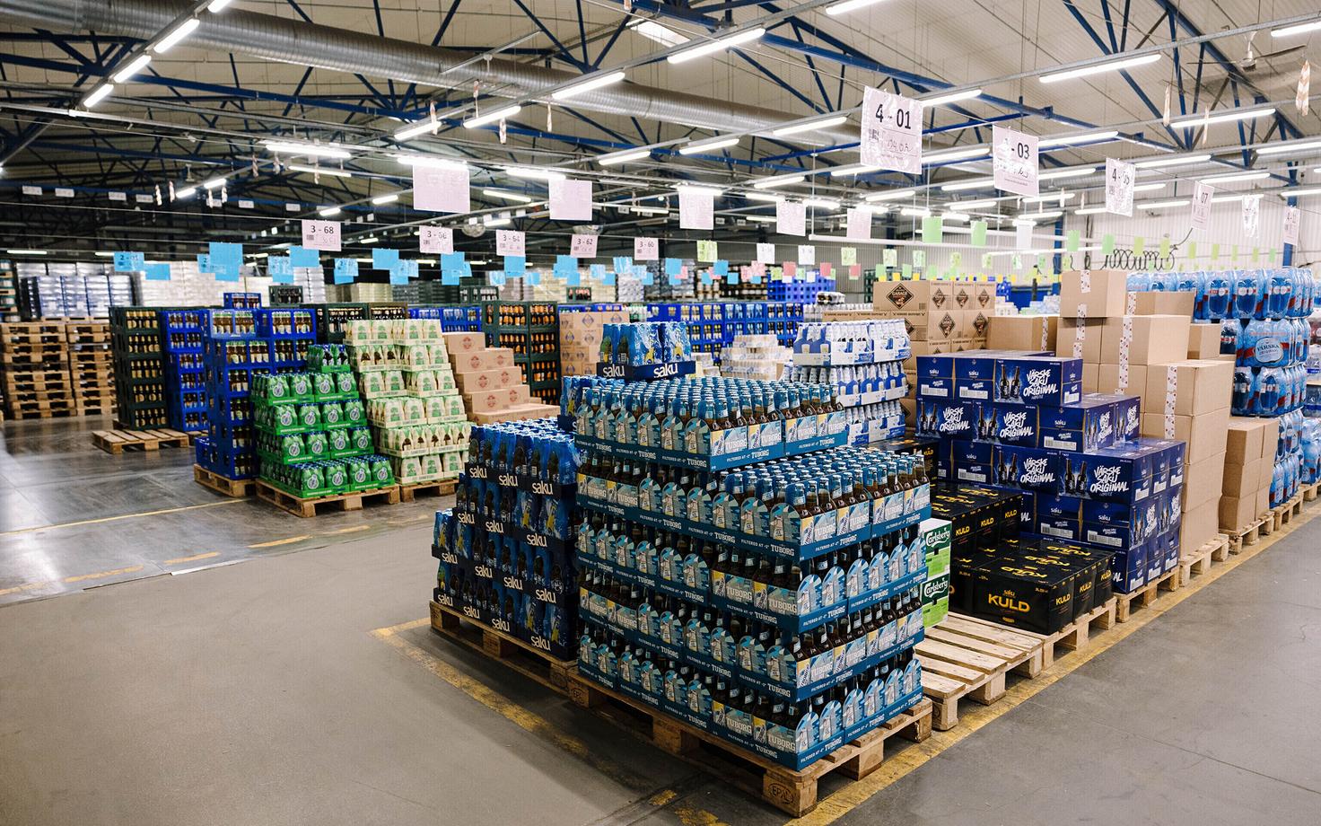 Продукция Saku Õlletehas.