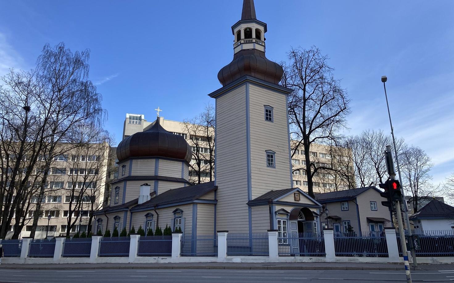 Казанская церковь в Таллинне.