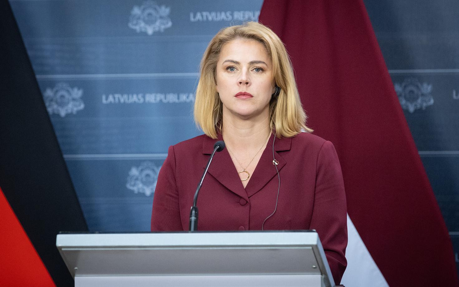 Läti peaminister Evika Silina