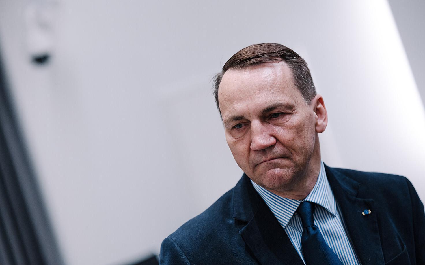 Министр иностранных дел Польши Радослав Сикорский.