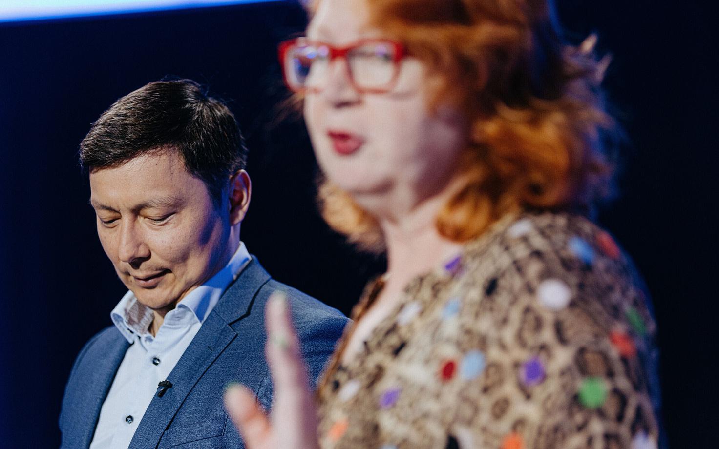 Яна Тоом и Михаил Кылварт.