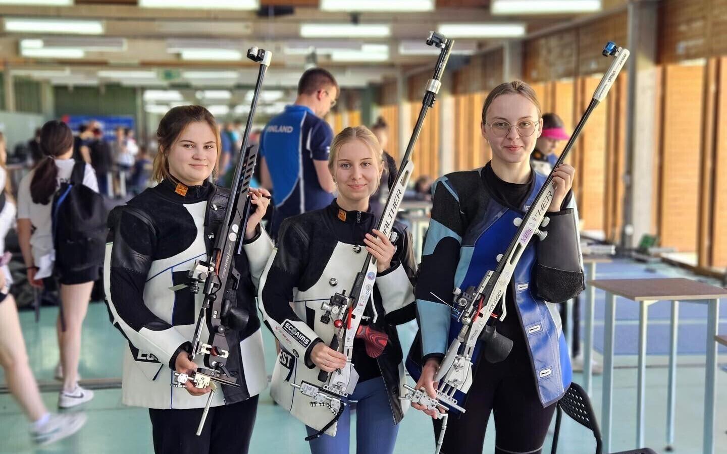 Eesti neidude püssinaiskond 2024. aasta EM-il