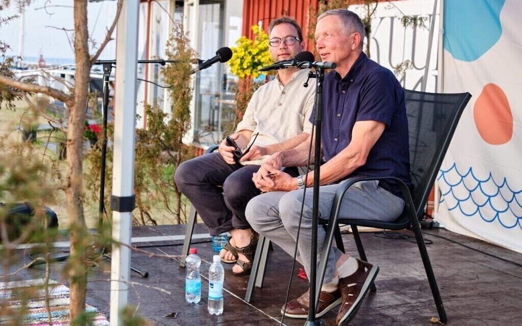 Hiiumaa Literature Festival in 2022 - Jaan Toots and Tõnu Õnnepalu
