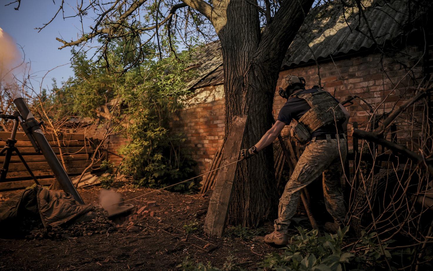 Ukraina sõdur Donetski oblastis.