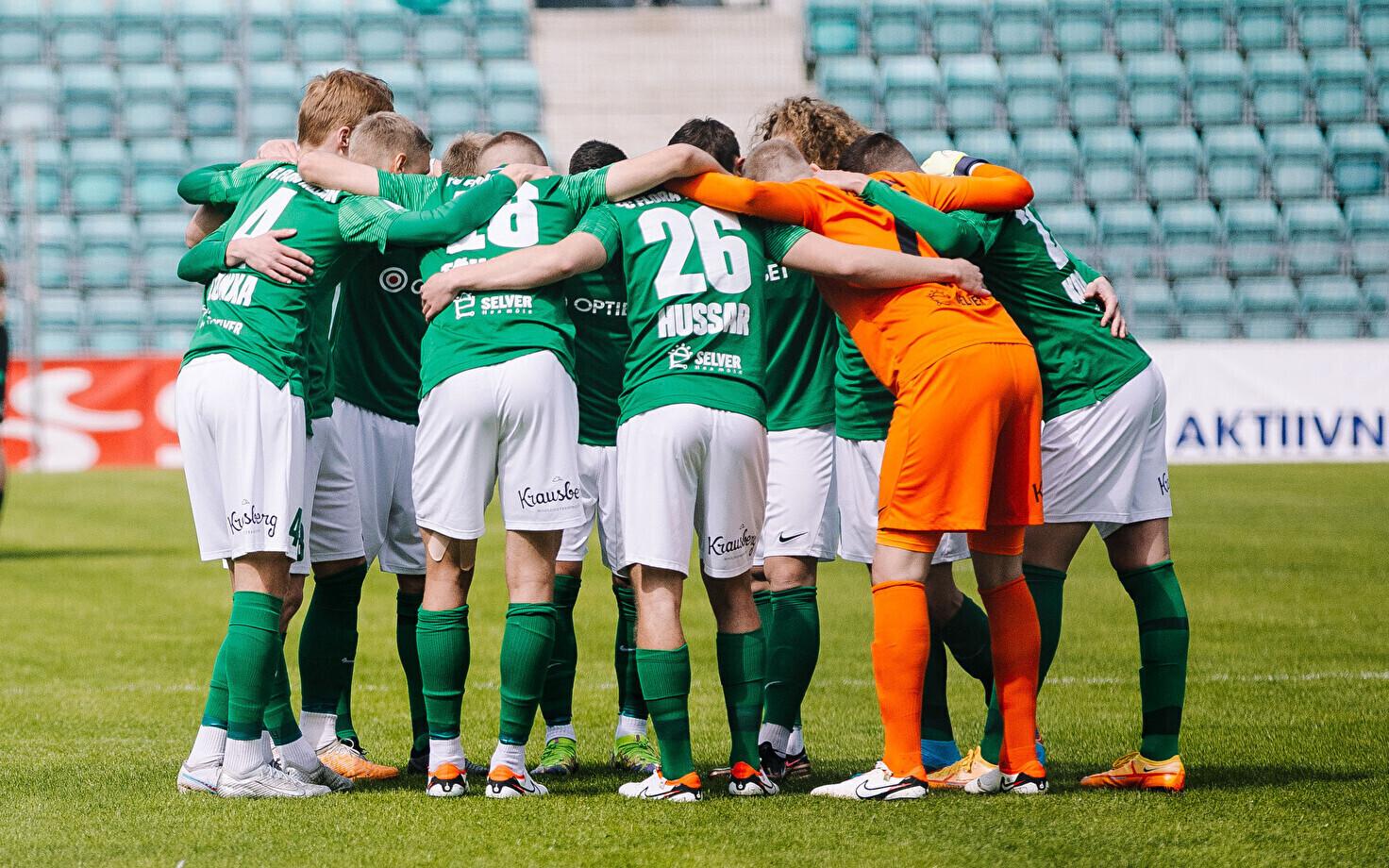 Футболисты таллиннской