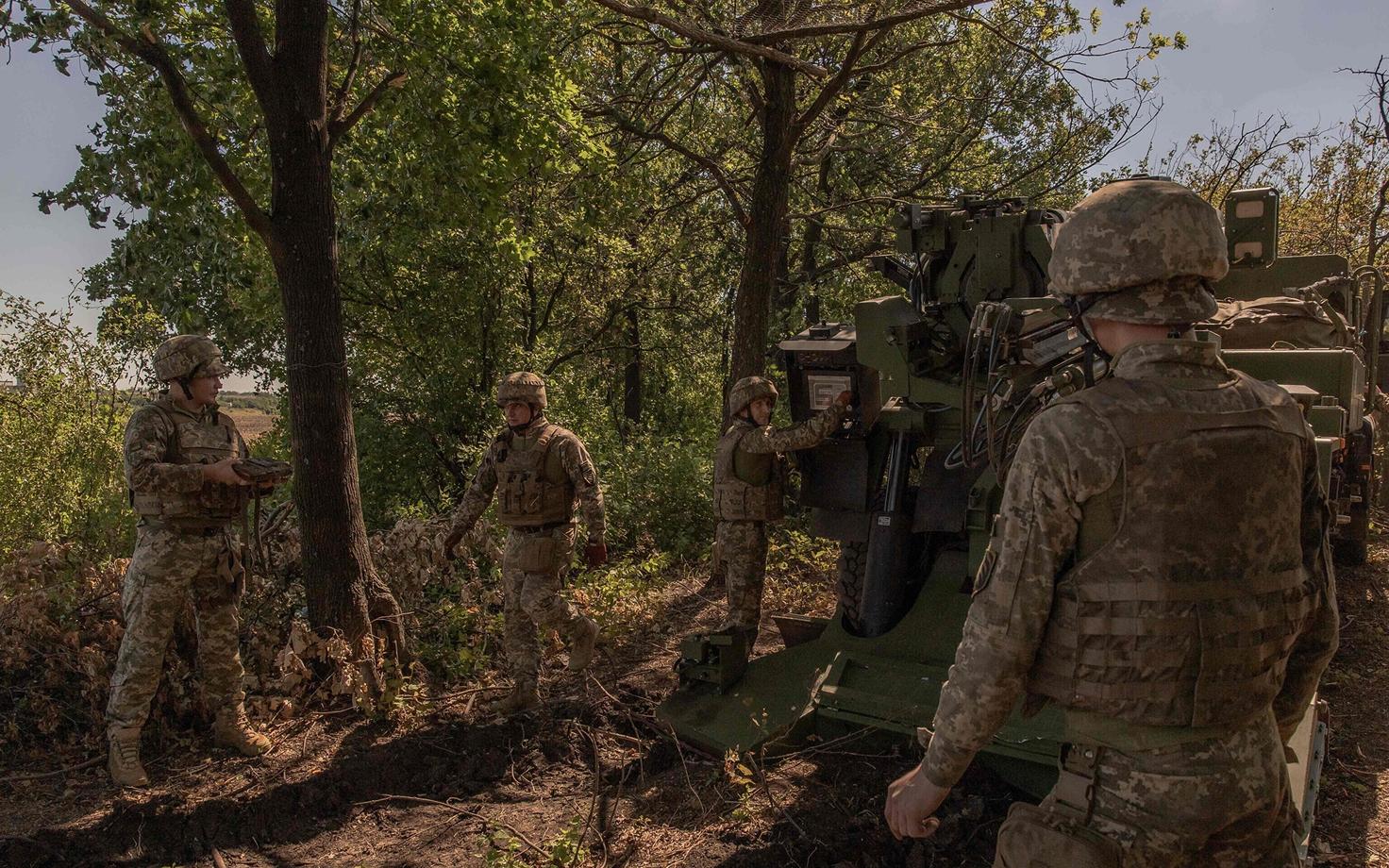 Ukraina suurtükiväelased