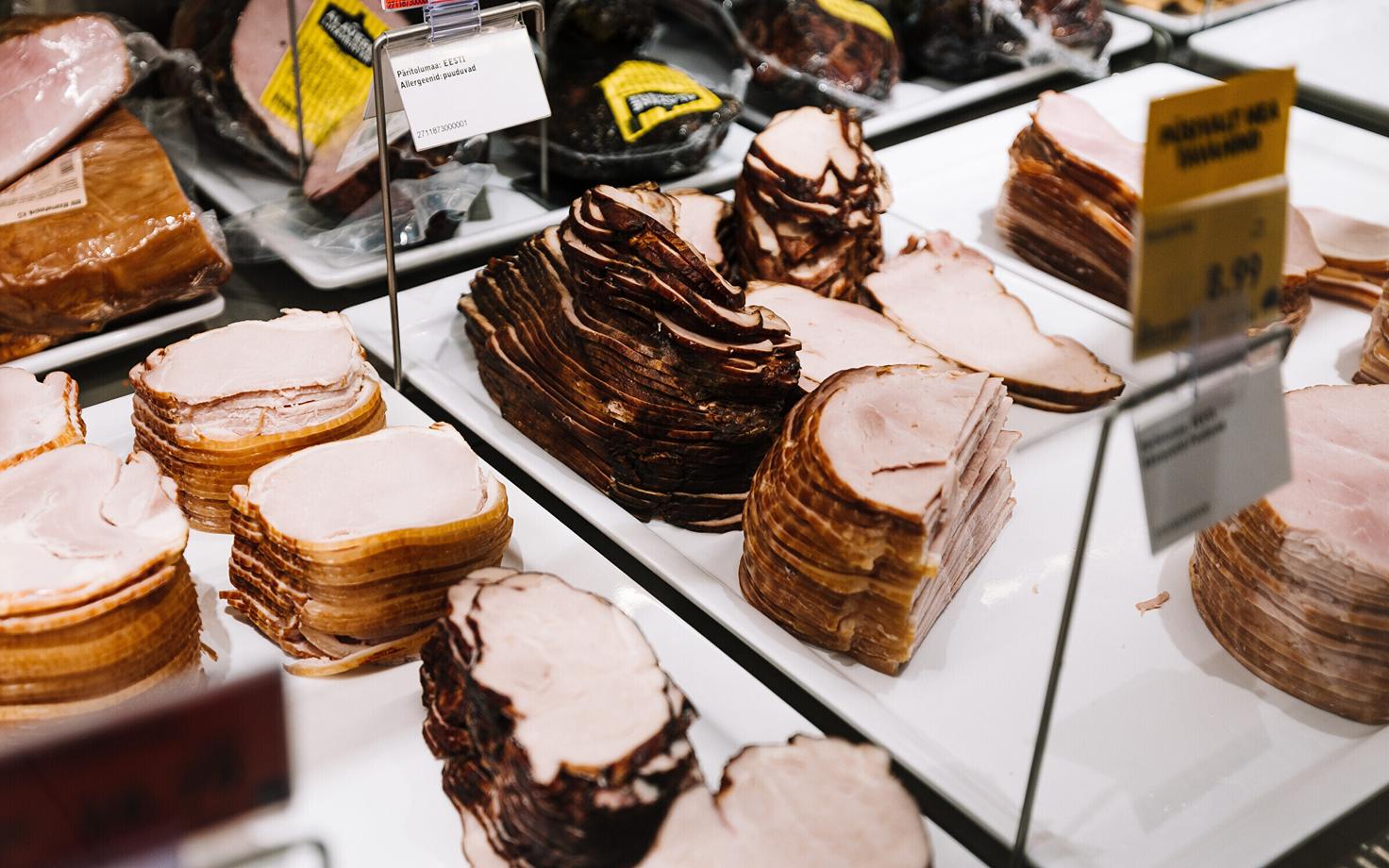 Toidukaupluse singilett.