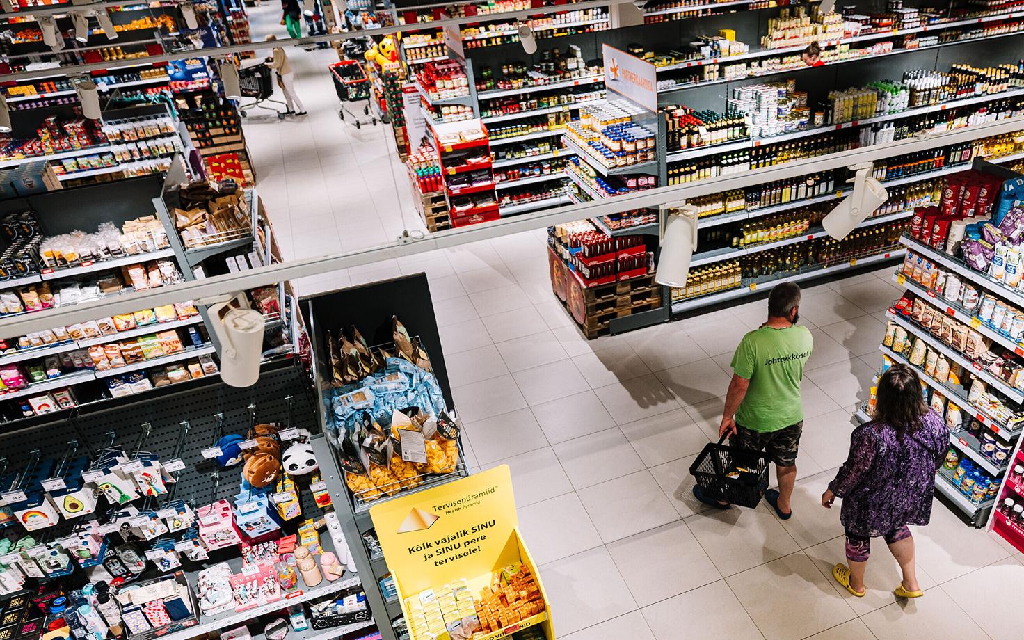 Продуктовый магазин.