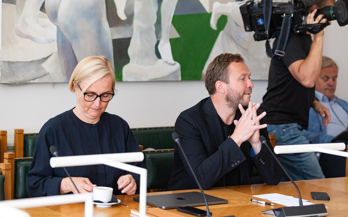 Kristina Kallas at the start of coalition negotiations in the Riigikogu on July 8, 2024.