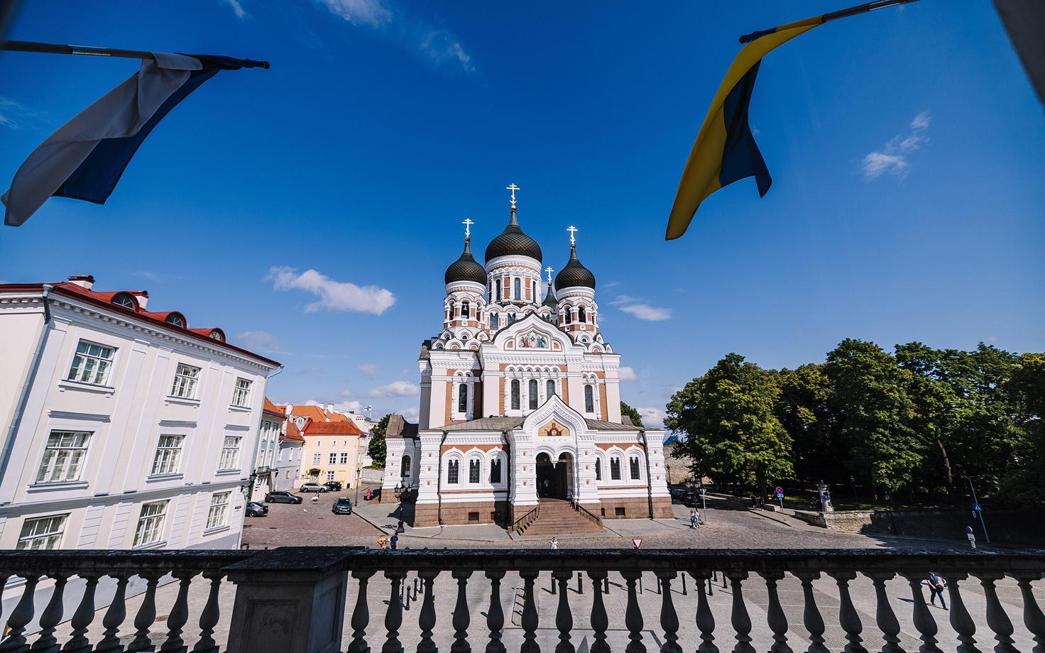 Кафедральный собор Александра Невского в Таллинне.