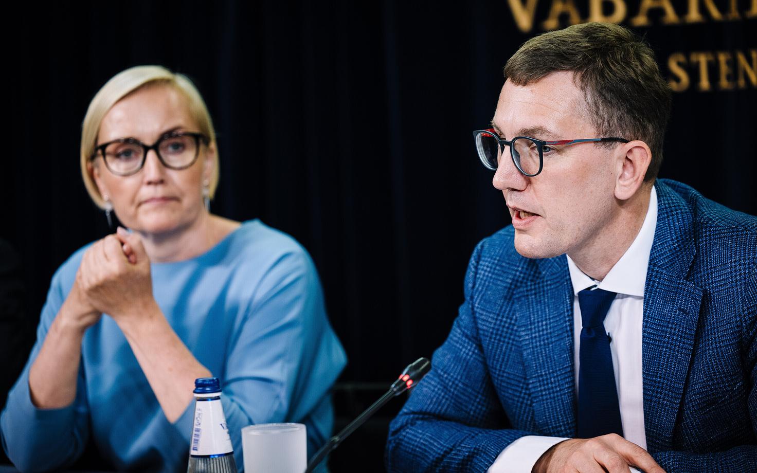 Kristina Kallas ja Kristen MIchal