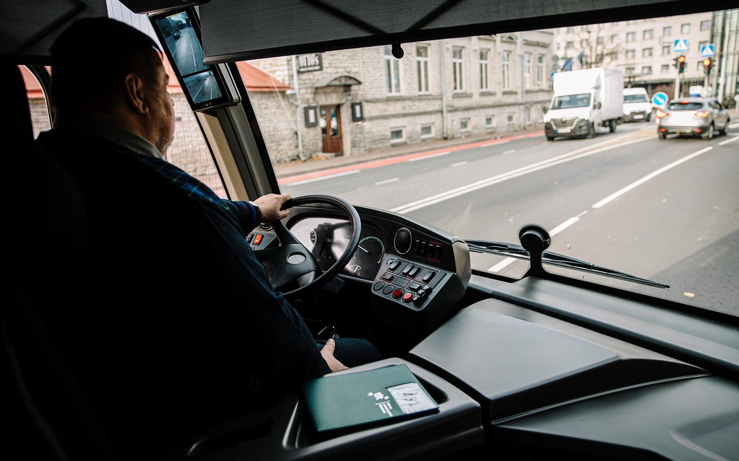 Водитель троллейбуса. Иллюстративная фотография.