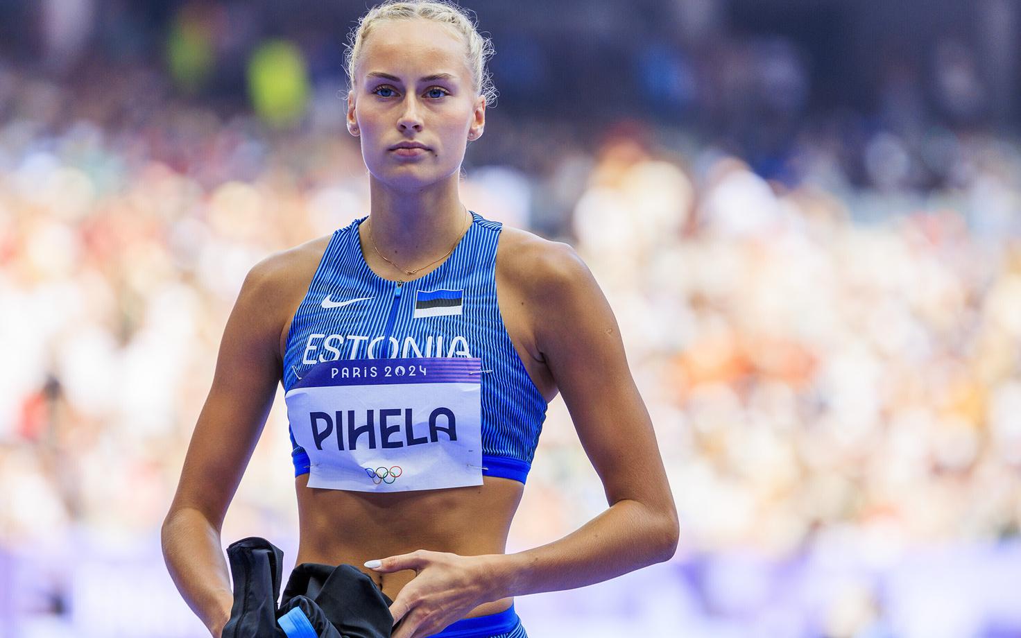 Elisabeth Pihela at the Paris Olympics.