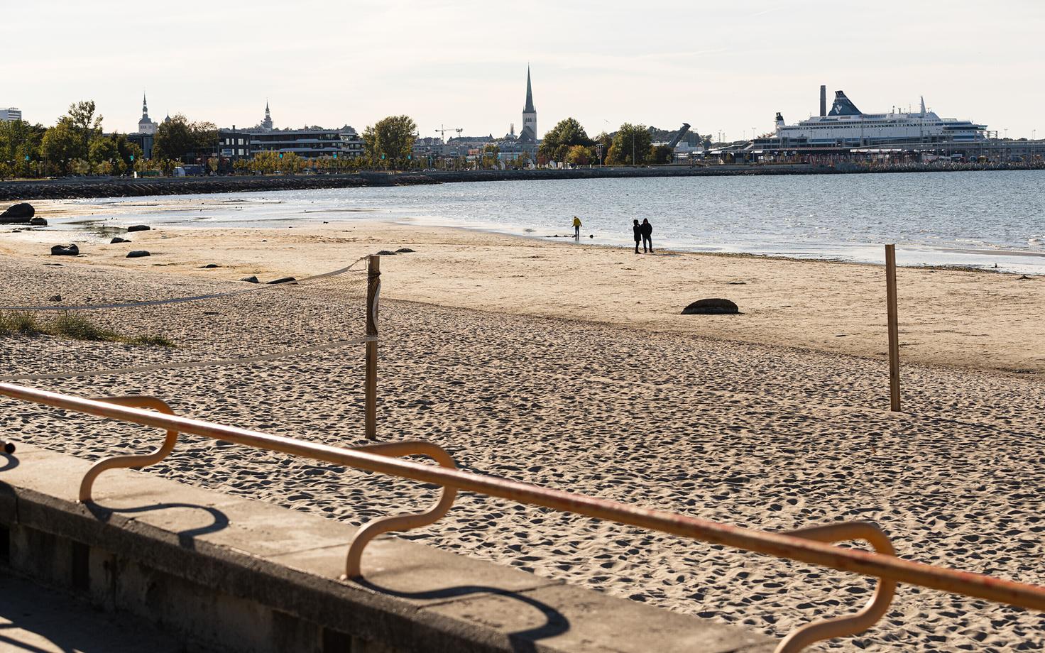 Inglirand (literally 'Angel's beach') in central Tallinn.