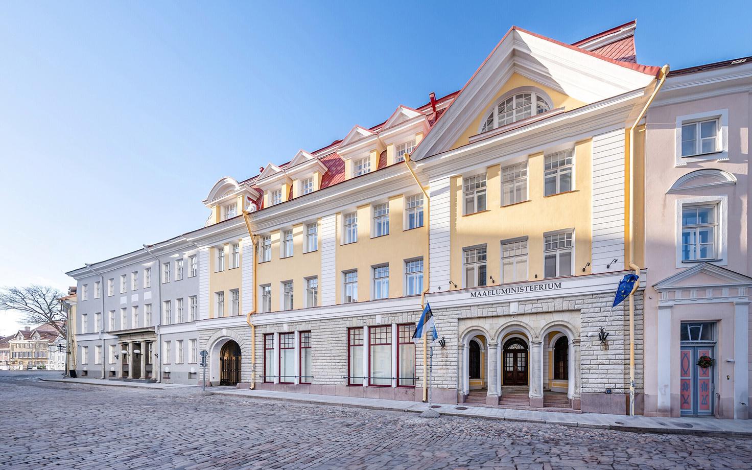 Здание бывшего министерства по делам сельской жизни.