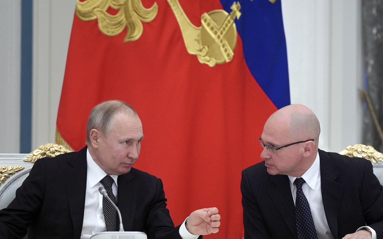 Vladimir Putin ja Sergei Kirijenko