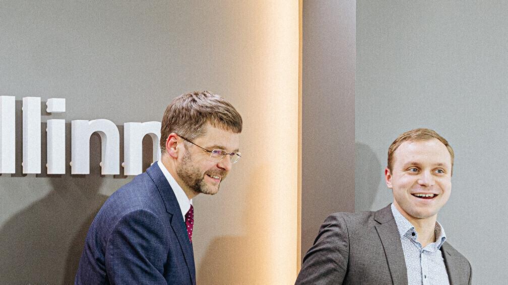 Евгений Осиновский и Карл-Сандер Казе.