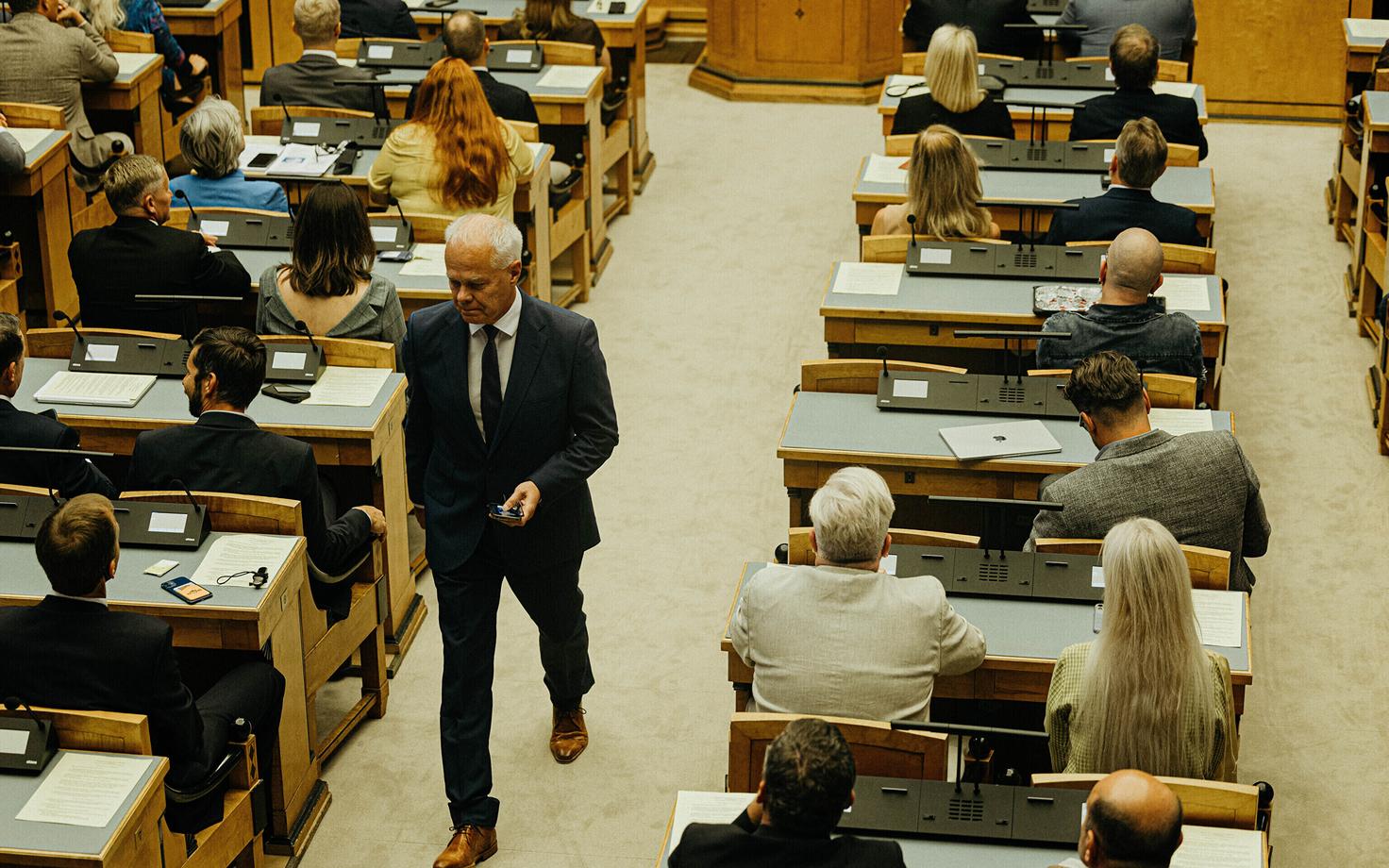 Открытие осенней сессии Рийгикогу.