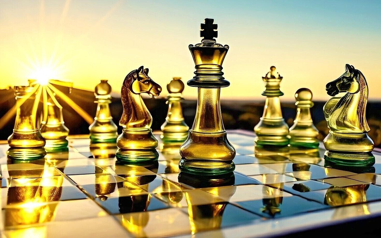 Шахматная доска. Иллюстративная фотография.