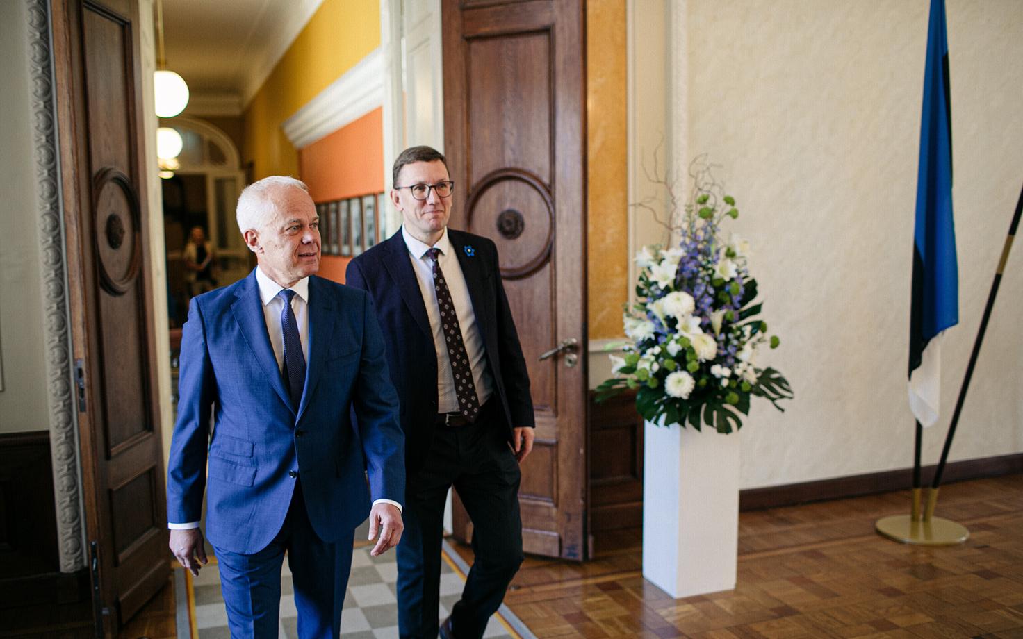 Тоомас Кивимяги и Кристен Михал.