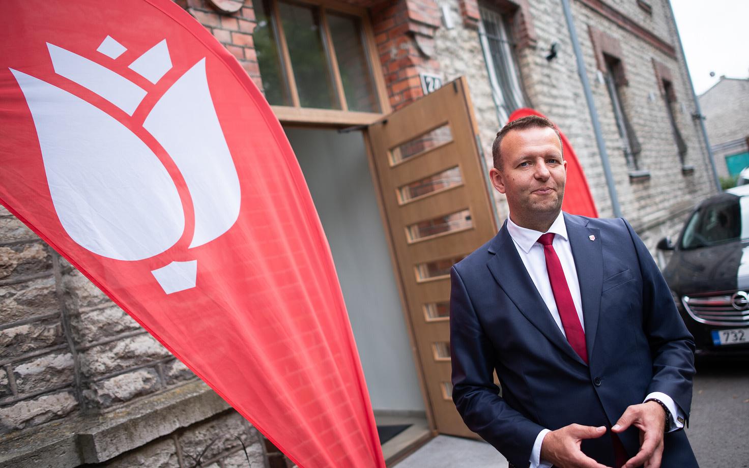 Sotsiaaldemokraatliku Erakonna esimees Lauri Läänemets.