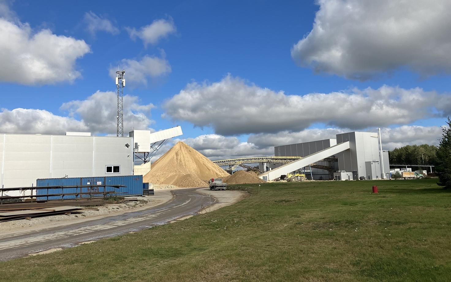 Uus-Kiviõli ja Ojamaa kaevanduse sorteerimisjaam.